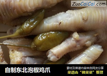 自制东北泡椒鸡爪