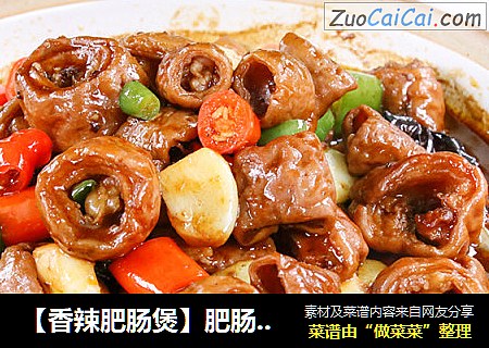 【香辣肥肠煲】肥肠怎样做好吃又没有异味