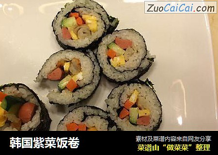 韩国紫菜饭卷