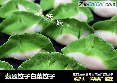翡翠饺子白菜饺子