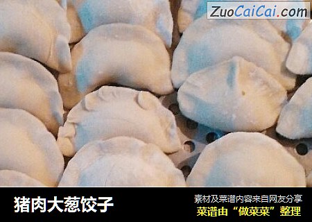 猪肉大葱饺子