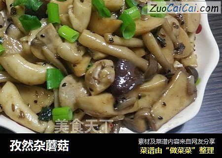 孜然杂蘑菇