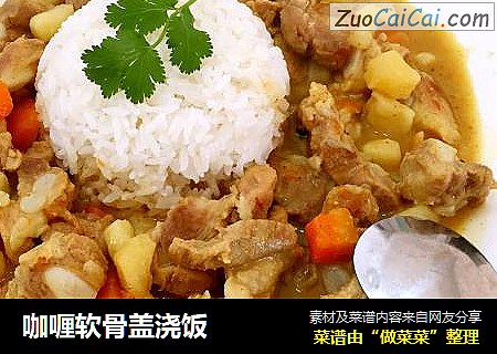 咖喱软骨盖浇饭