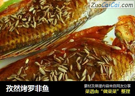 孜然烤罗非鱼