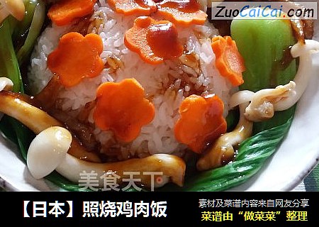 【日本】照烧鸡肉饭