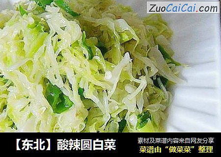 【东北】酸辣圆白菜