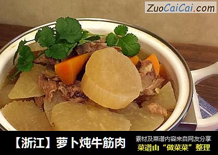 【浙江】萝卜炖牛筋肉