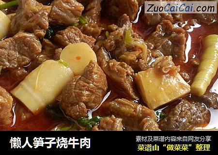 懒人笋子烧牛肉