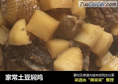 家常土豆焖鸡