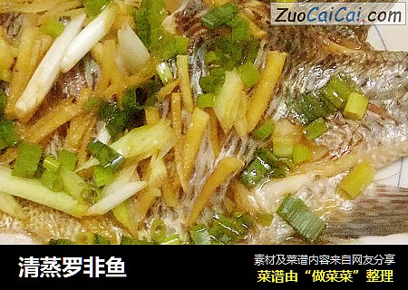 清蒸罗非鱼