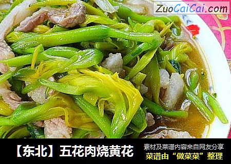 【东北】五花肉烧黄花