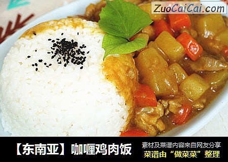 【东南亚】咖喱鸡肉饭