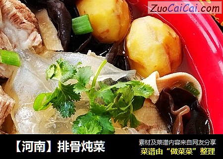 【河南】排骨炖菜