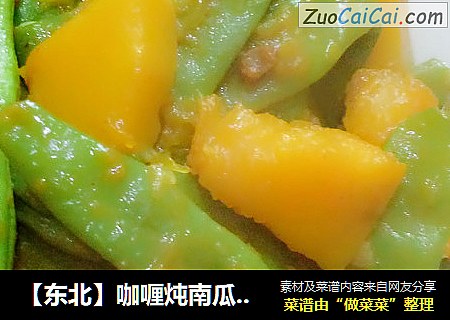 【东北】咖喱炖南瓜大豆角