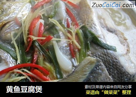 黄鱼豆腐煲