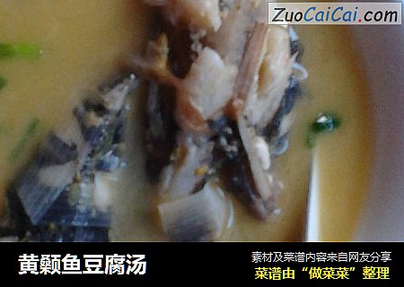 黄颡鱼豆腐汤