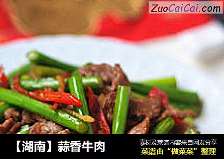 【湖南】蒜香牛肉