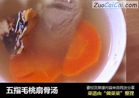 五指毛桃扇骨汤