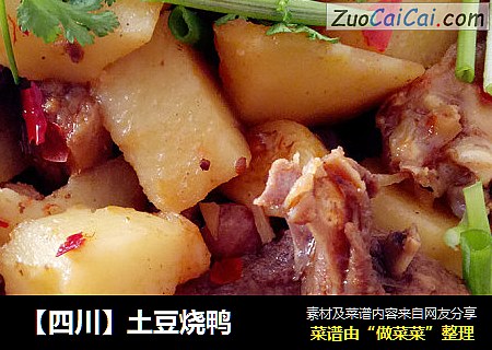 土豆烧鸭