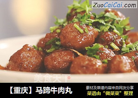 【重庆】马蹄牛肉丸