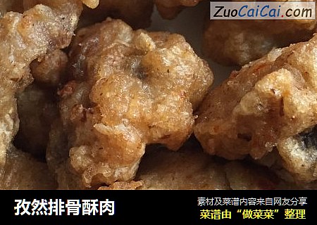 孜然排骨酥肉