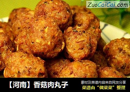 【河南】香菇肉丸子