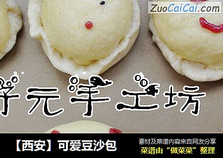 【西安】可爱豆沙包