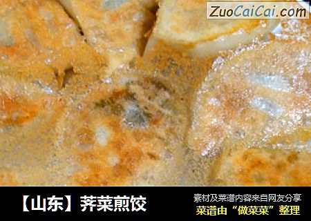 【山东】荠菜煎饺