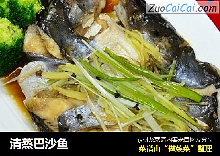 清蒸巴沙鱼