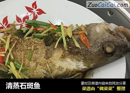清蒸石斑鱼