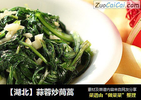 【湖北】蒜蓉炒茼蒿
