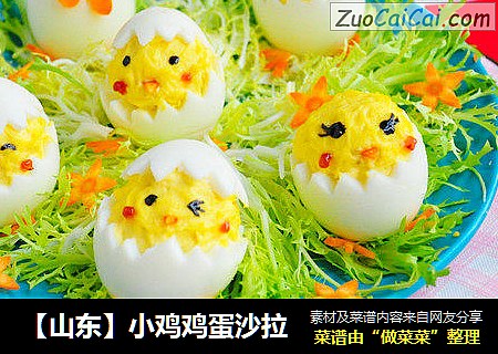 【山东】小鸡鸡蛋沙拉