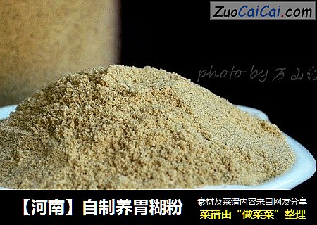 【河南】自制养胃糊粉