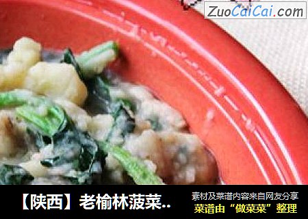 【陕西】老榆林菠菜焖肉丝