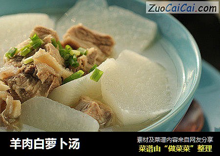 羊肉白萝卜汤
