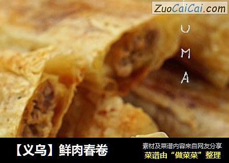 【义乌】鲜肉春卷