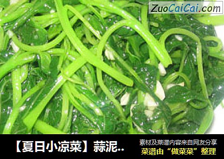 【夏日小凉菜】蒜泥苋菜