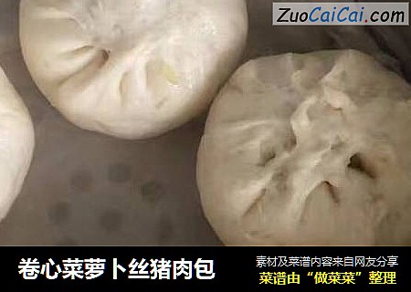 卷心菜萝卜丝猪肉包