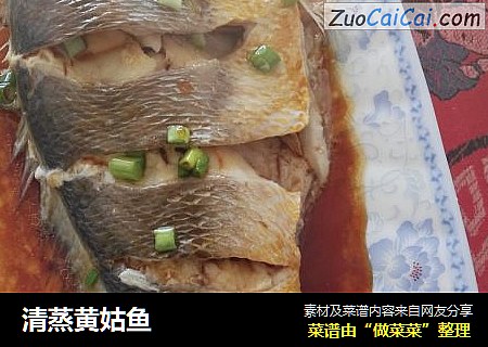 清蒸黄姑鱼