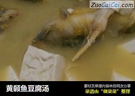 黄颡鱼豆腐汤