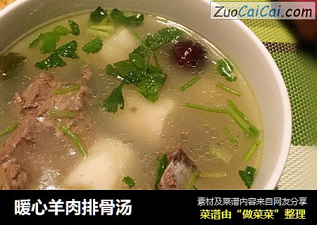 暖心羊肉排骨汤