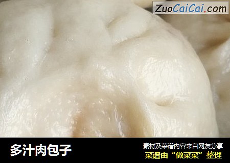 多汁肉包子
