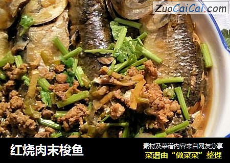 红烧肉末梭鱼