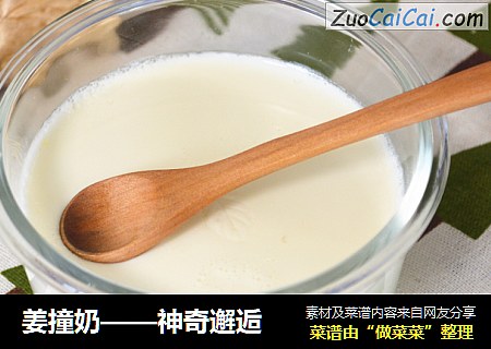 姜撞奶——神奇邂逅
