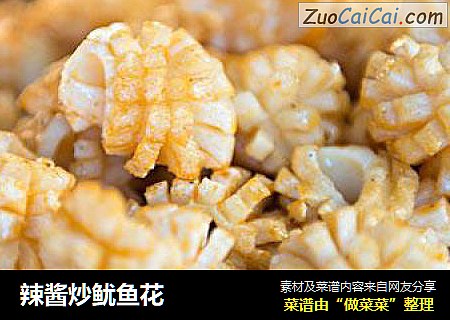 辣酱炒鱿鱼花