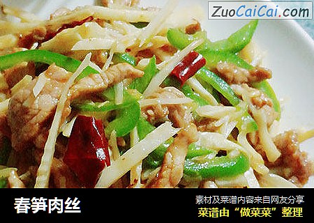 春笋肉丝