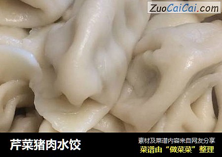 芹菜猪肉水饺