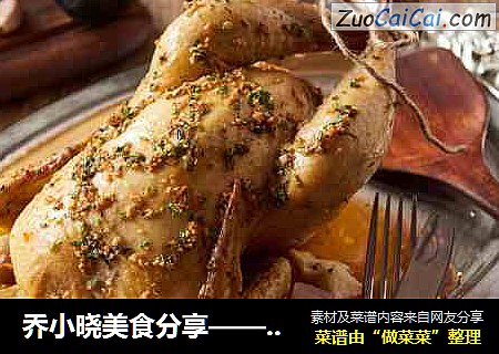 乔小晓美食分享——酥嫩烤鸡