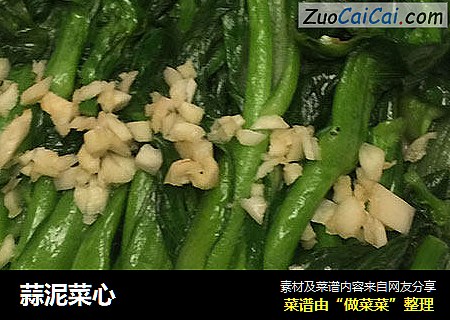 蒜泥菜心