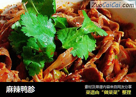 麻辣鸭胗